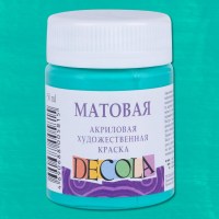 Акрил матовый Декола 50мл Мятная.
