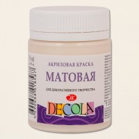 Акрил матовый Декола 50мл Слоновая кость.