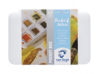 Акварель художественная Van Gogh Shades of Nature 12 кюветы пенал.