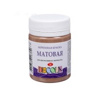 Акрил матовый Декола 50мл Кофейная.